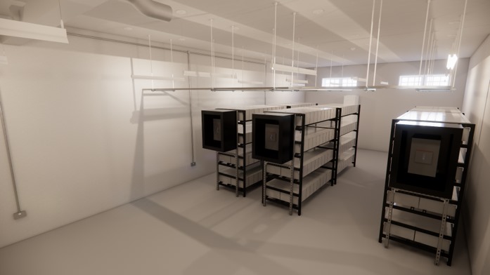 critcal power BIM model